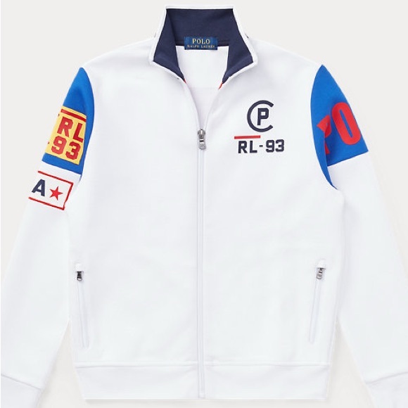 POLO RALPH LAUREN CP 93 Regatta Double-Knit Track Jacket Limited Edition L 14-16 - Picture 2 of 8